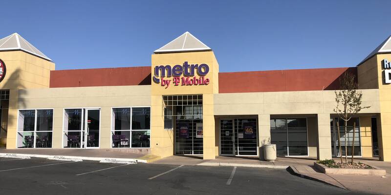 Metro by T-Mobile at night