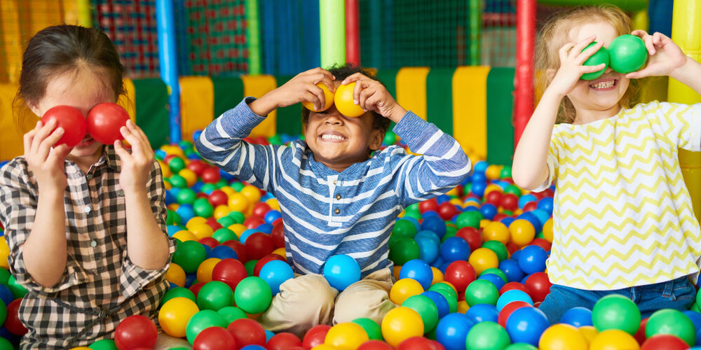 Kangamoo Indoor Playground at night