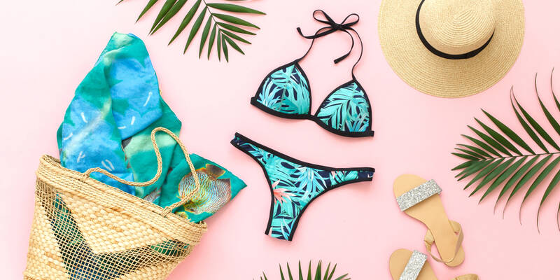 Forever Young Swimwear at night
