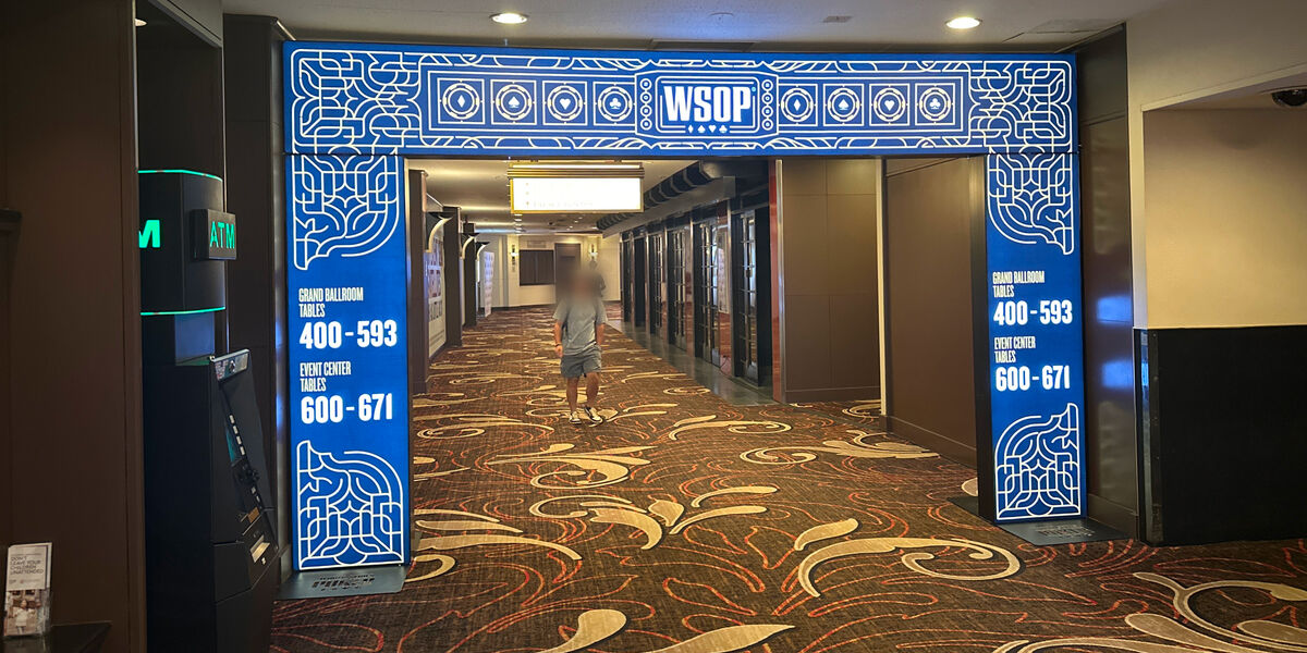WSOP Cash Games Paris Ballroom Poker Room