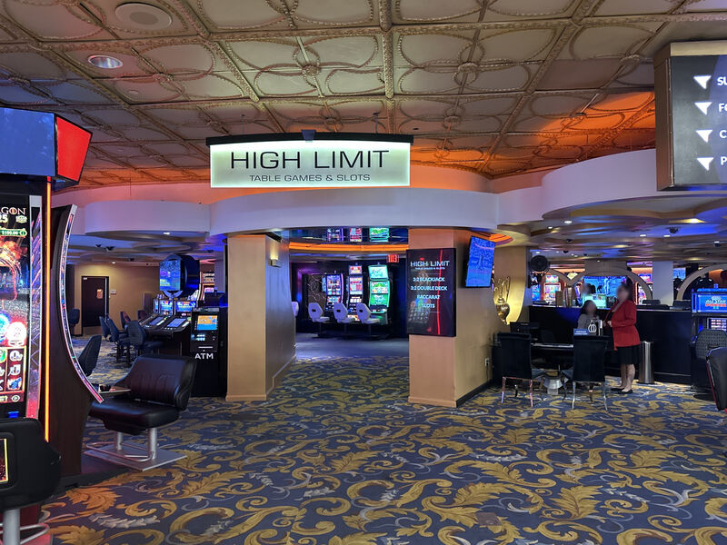 High Limit Table Games & Slots