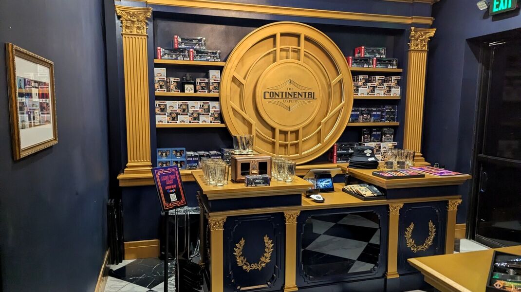 John Wick Las Vegas Continental Gift Shop