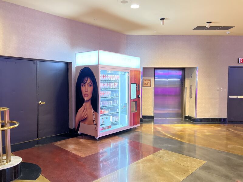 Kylie Cosmetics Vending Machine