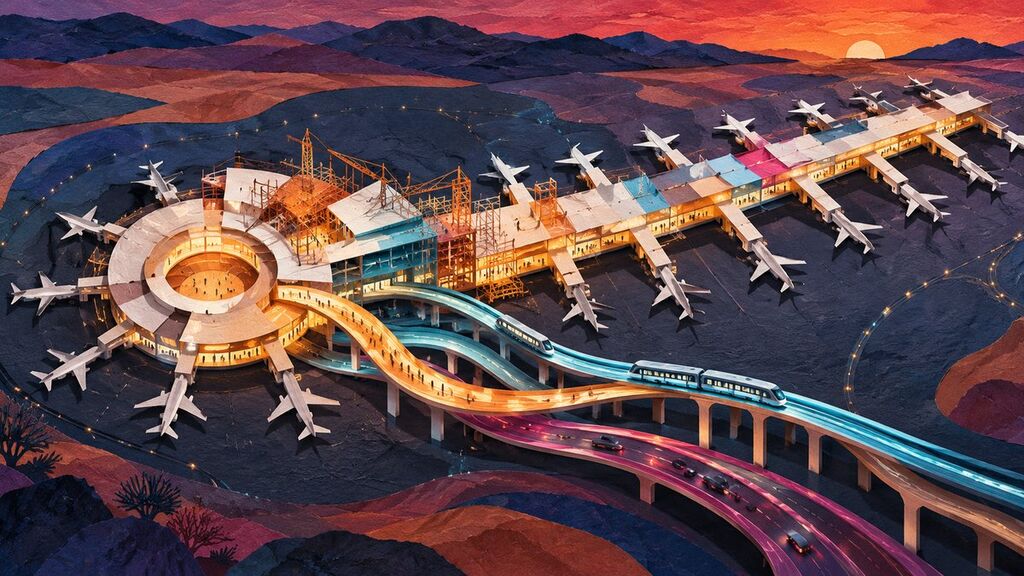 Harry Reid airport plans 26 more gates and a Terminal 1 overhaul