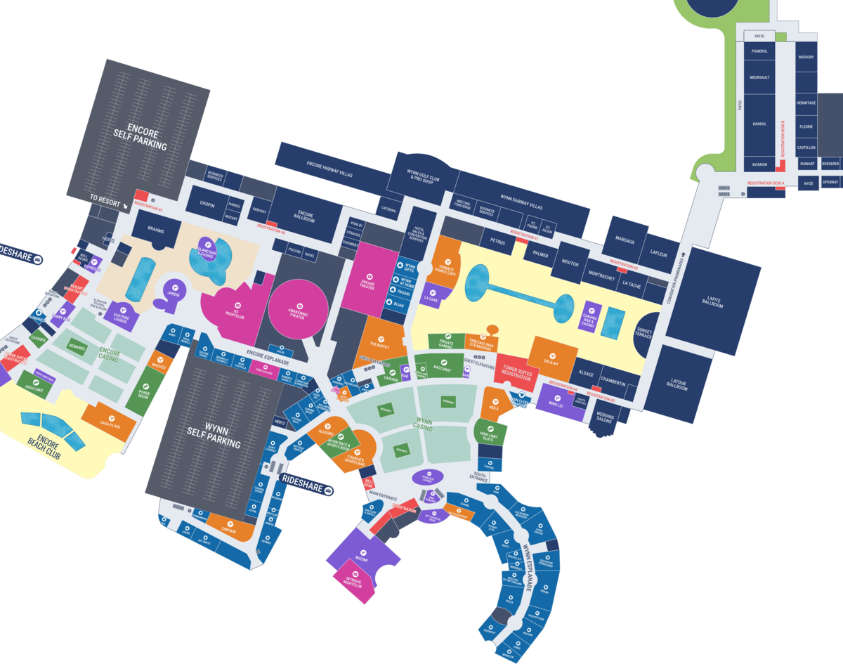 Map of Wynn