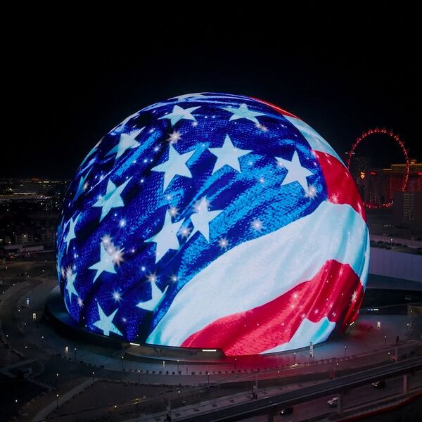 Sphere Exosphere — America250 July 4th Celebration
