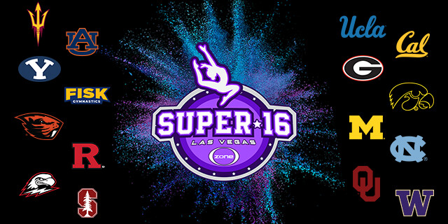 Super 16 College Gymnastics