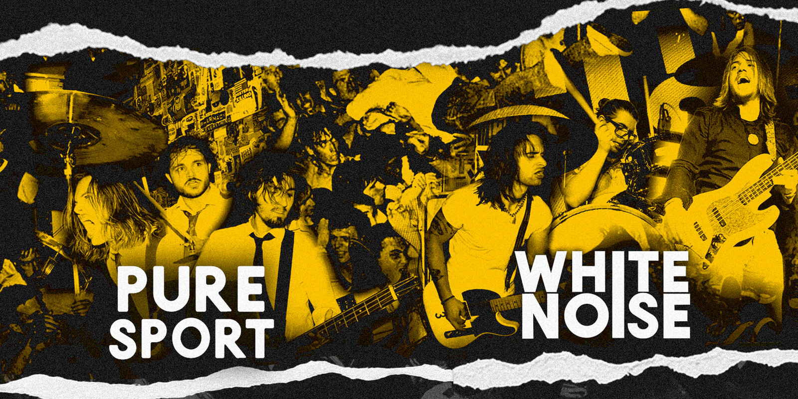 White Noise and Pure Sport album release show