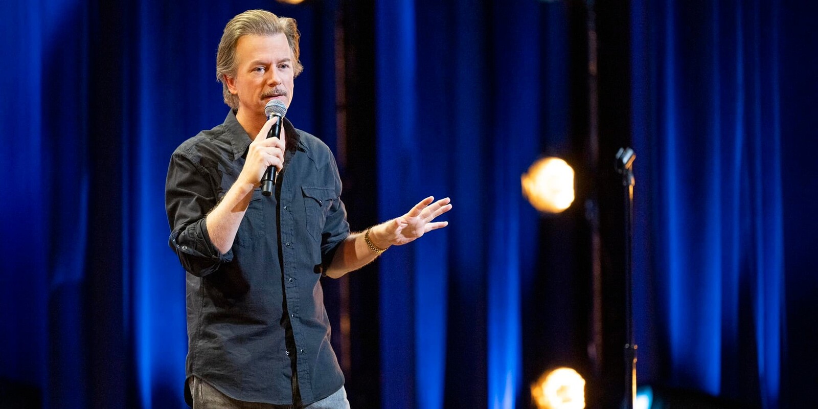 David Spade and Nikki Glaser 