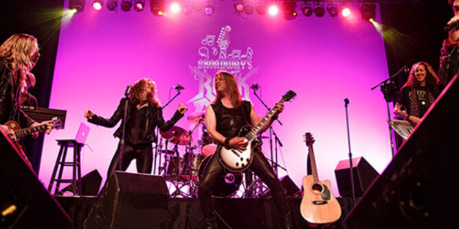Broadway's Rock Of Ages Band
