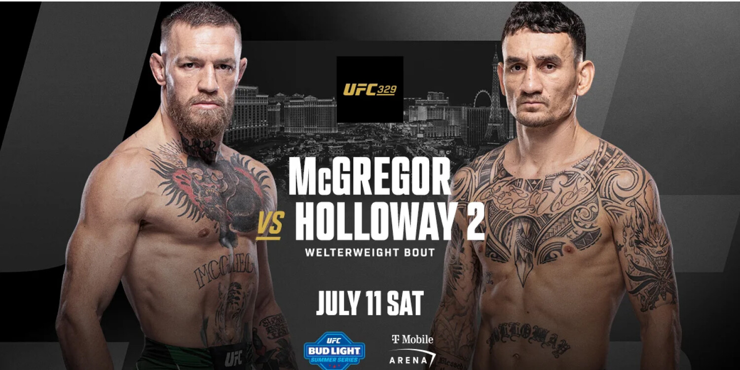 UFC 329: McGregor vs Holloway 2