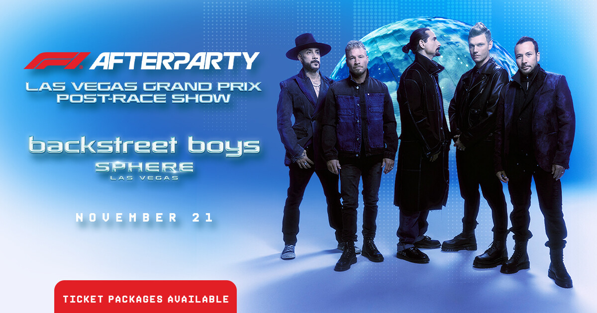 F1 Afterparty Featuring Backstreet Boys