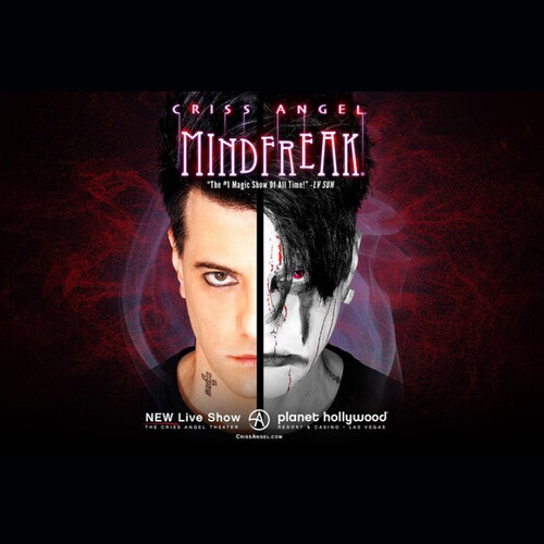 Criss Angel MINDFREAK at Planet Hollywood